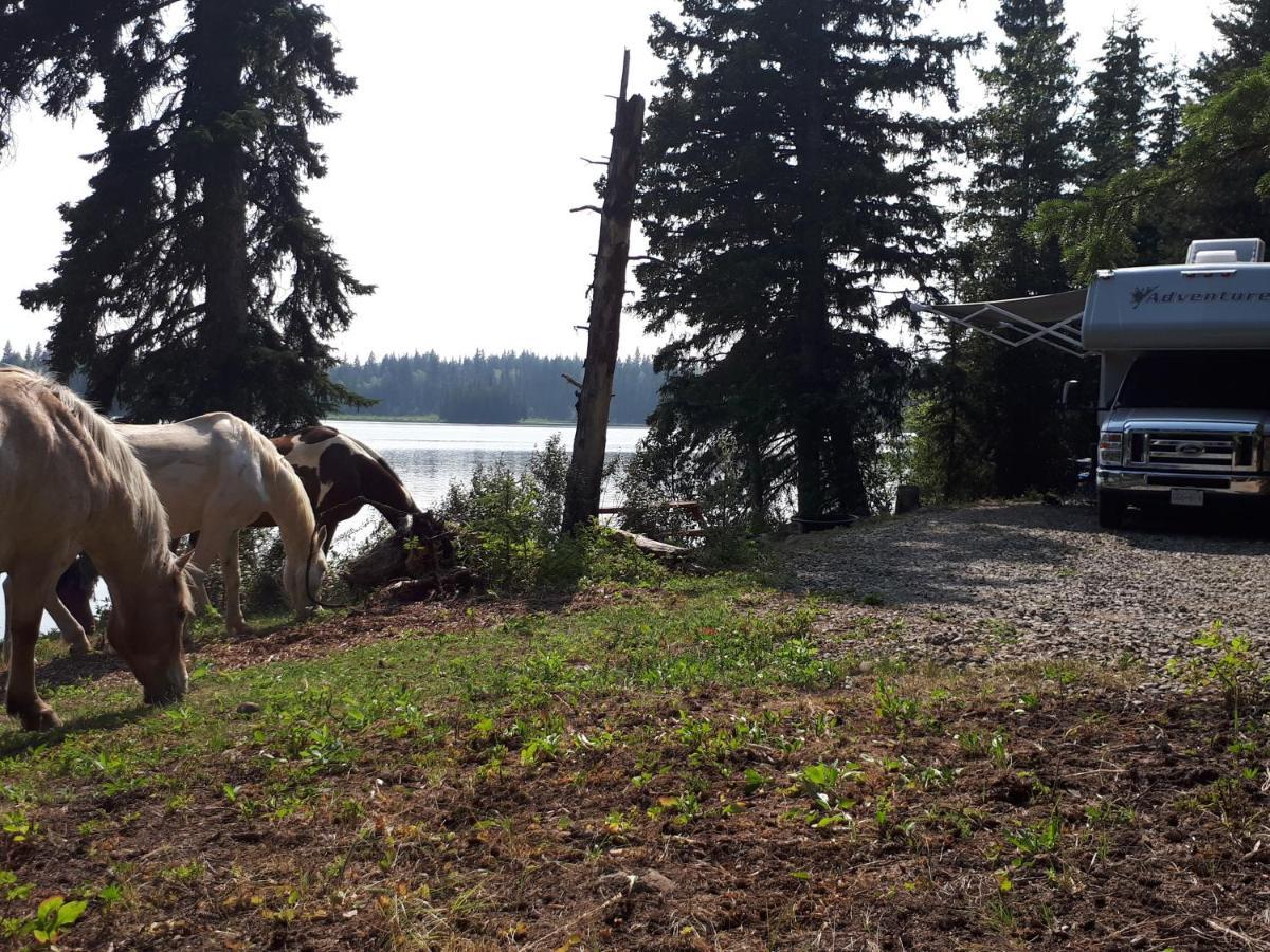 Bed and Breakfast Wettstone Guest Ranch Bridge Lake Exterior foto